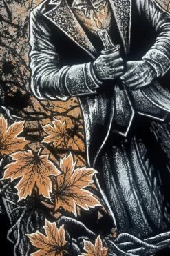 Jack-O-Lantern Gentleman T-shirt -Vampirefreaks Sale Store jack o lantern gentleman t shirt graphic t shirt 115176