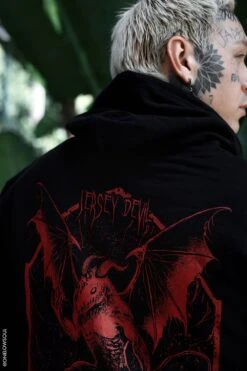 Jersey Devil Hoodie -Vampirefreaks Sale Store jersey devil hoodie zipper or pullover mens outerwear 808075