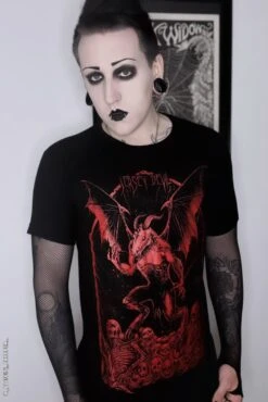 Jersey Devil T-shirt -Vampirefreaks Sale Store jersey devil t shirt graphic t shirt 202060