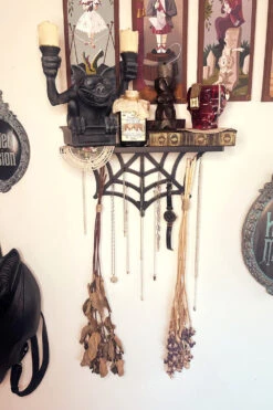 Spiderweb Jewelry Display Shelf -Vampirefreaks Sale Store jewellry display