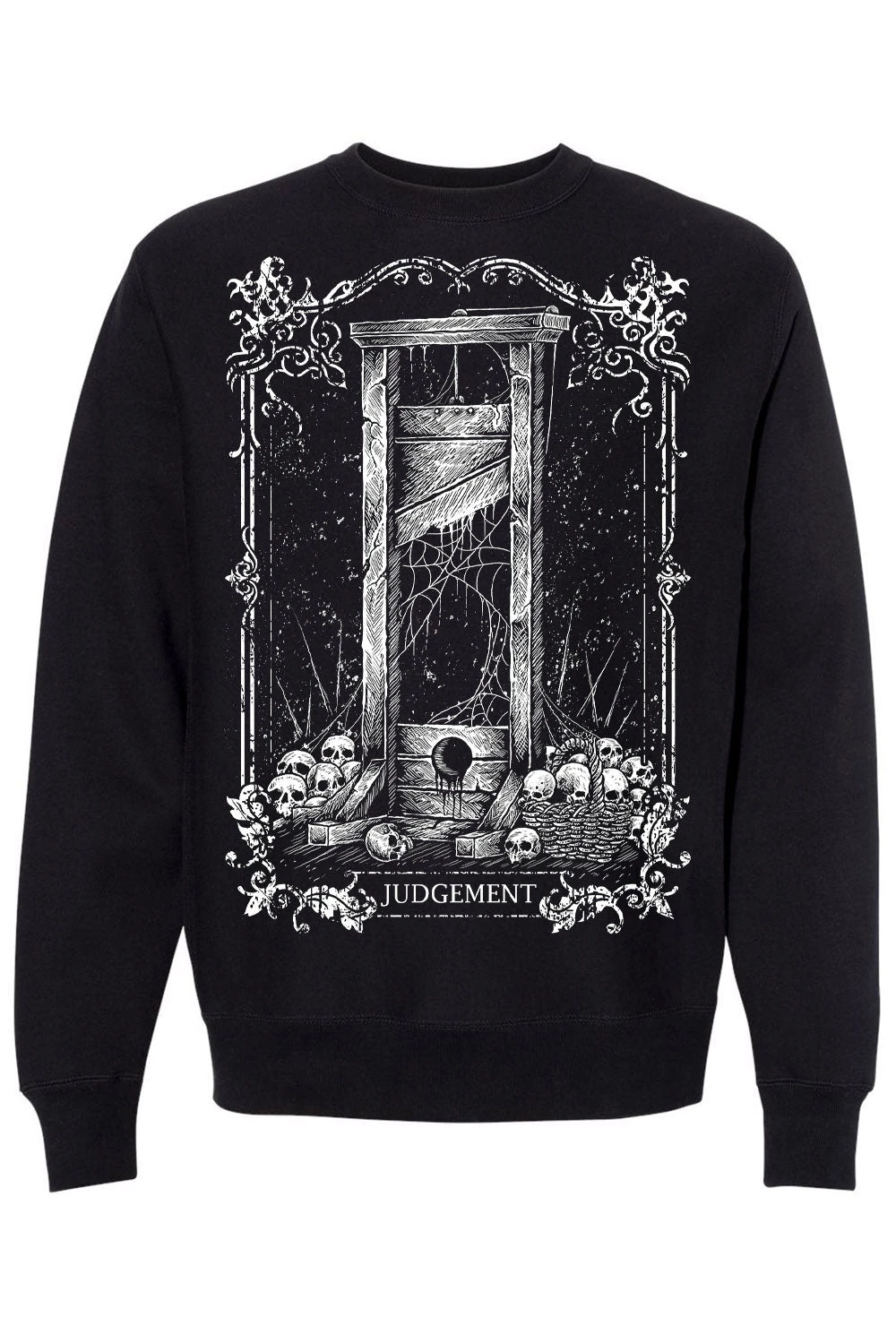 Judgement Guillotine Tarot Card Sweatshirt 2 Judgement Guillotine Tarot Card Sweatshirt - Image 2