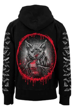 Bat Blood Snack Time Hoodie