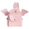 Pastel Goth Batwing Backpack [PINK]