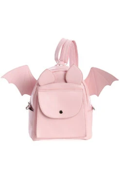 Pastel Goth Batwing Backpack [PINK]