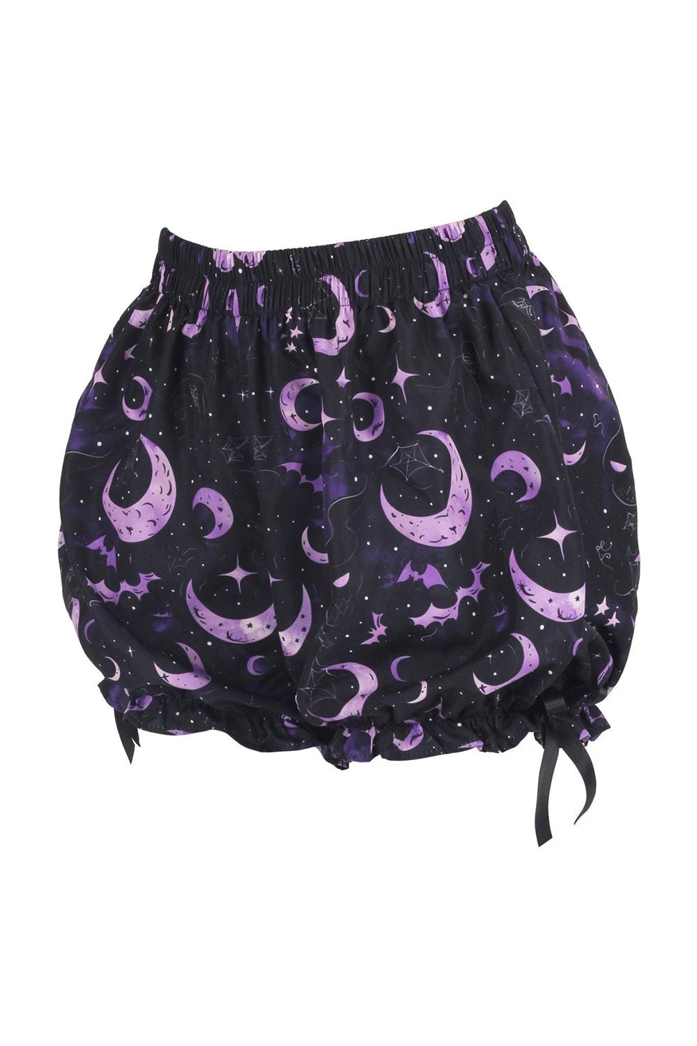 Purple Moon Print Bloomers 2 Purple Moon Print Bloomers - Image 2