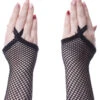 Nattie Mesh Gloves [BLACK] -Vampirefreaks Sale Store kawaii gloves