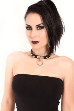 Shadowlands Spiked Choker [BLACK] -Vampirefreaks Sale Store kjb3a 7Q