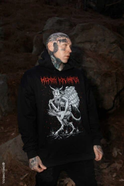 Merry Krampus Hoodie -Vampirefreaks Sale Store krampus clothes