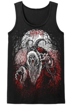 Naughty List Krampus Tee [Multiple Styles Available] -Vampirefreaks Sale Store krampus mens tank top