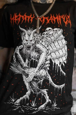 Merry Krampus T-shirt -Vampirefreaks Sale Store krampus shirt