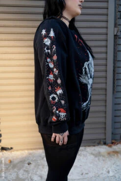 Merry Krampus Sweatshirt -Vampirefreaks Sale Store krampus sweater acfdf3ca 130e 4044 ba65 eda67f620379