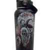 Naughty List Krampus 32 Oz Water Bottle -Vampirefreaks Sale Store krampus water bottles