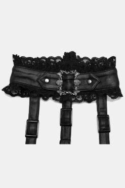 Lovett Layered Ruffle Dress & Glove Set -Vampirefreaks Sale Store lace collar