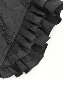 Specter Ruffled Lace-Up Corset Top [Black] -Vampirefreaks Sale Store lace top b0c6b3df 1f43 497f 828c 5db163b014bf