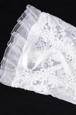 Ghost Lace Gloves -Vampirefreaks Sale Store lace up gloves