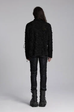 Black Death Tattered Mask Top -Vampirefreaks Sale Store lace up top c5eda471 4fa7 4b09 bf3b 8638710e30ad