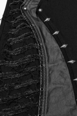 Decay Distressed Bell Bottoms -Vampirefreaks Sale Store ladies gothic bell bottoms