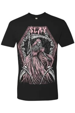 Lady Grim Reaper T-shirt -Vampirefreaks Sale Store lady grim reaper tshirt black front resize