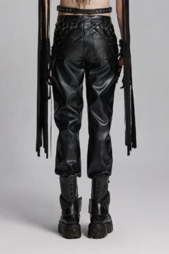 Deadlands Hardware Vegan Leather Pants -Vampirefreaks Sale Store leather jeans d07c88b9 9fbc 463b 9c4f f98d9a78a381