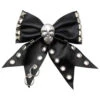Skull Punk Stud Hair Bow