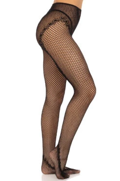LEG AVENUE Heartstrings Fishnet Tights -Vampirefreaks Sale Store lolita tights 8c256eb0 9527 4e63 a165 c1d5e314c8c2