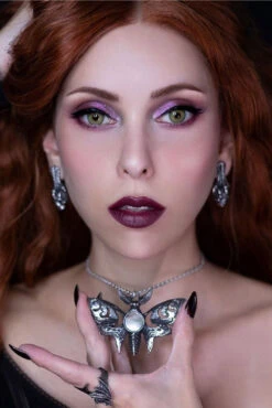 Alchemy Lunar Moth Necklace