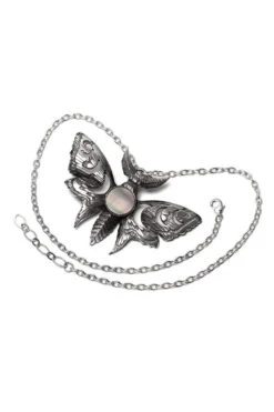 Alchemy Lunar Moth Necklace -Vampirefreaks Sale Store lunar moth necklaces
