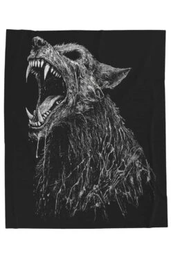 Lycanthrope Throw Blanket