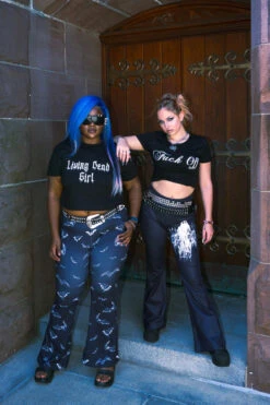 Nocturnal Bat Flares -Vampirefreaks Sale Store mall goth clothes 0492978f 7322 4f88 9ffb b92b4f37e2a1