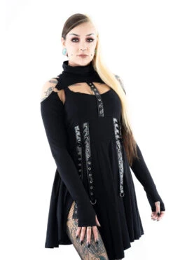 Hestia Dress -Vampirefreaks Sale Store mall goth dress