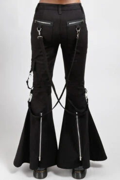Tripp NYC Space Punk Pants [Black] -Vampirefreaks Sale Store mall goth pants