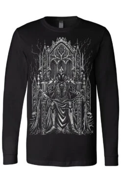 Medieval Knight T-shirt [Metallic Silver] -Vampirefreaks Sale Store medieval knight longsleeve