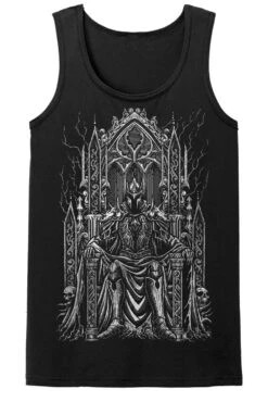 Medieval Knight T-shirt [Metallic Silver] -Vampirefreaks Sale Store medieval knight mens tanktop