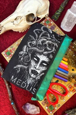 Medusa Makeup Bag -Vampirefreaks Sale Store medusa bag