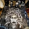 Medusa Throw Blanket