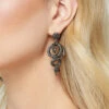 Deadly Coil Earrings -Vampirefreaks Sale Store medusa earrings