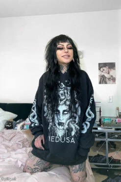 Medusa Hoodie 33 Medusa Hoodie -Vampirefreaks Sale Store medusa hoodie