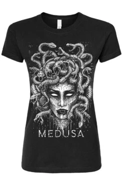 Medusa T-shirt -Vampirefreaks Sale Store medusa womens tshirt