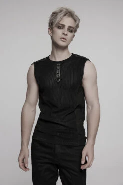 Obsidian Studded Tank Top