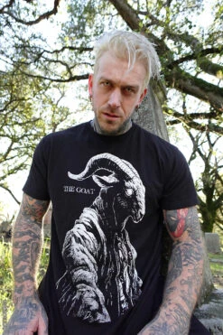 The GOAT T-shirt -Vampirefreaks Sale Store mens goat shirt