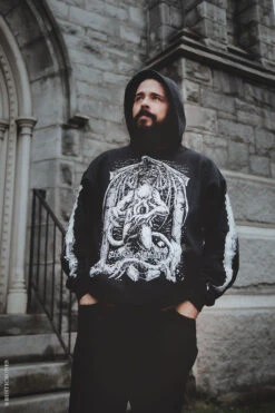 The Call Of Cthulhu Hoodie -Vampirefreaks Sale Store mens goth clothes