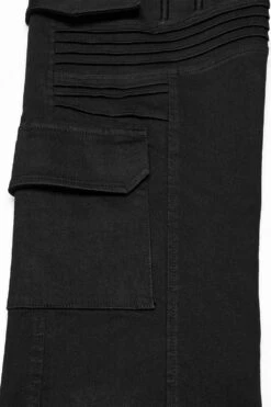 Ruinous Slim Fit Cargo Pants -Vampirefreaks Sale Store mens goth skinny jeans