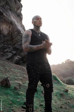 Inquisition Shredded Skinny Jeans -Vampirefreaks Sale Store mens gothic skinny jeans 70f4bc14 be70 473c 9e46 b05b3644815e