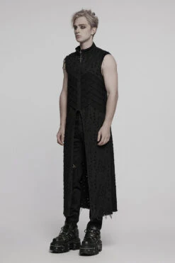 Malware Distressed Trench Coat -Vampirefreaks Sale Store mens grunge clothing 8d25126b 48b1 479d b3b7 f1ff60581743