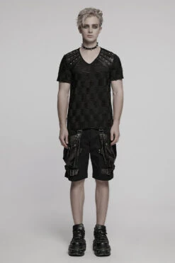 Ruins Ripped Shirt -Vampirefreaks Sale Store mens grunge shirt a653db7b 0f8c 41f7 b758 aadc6fa25bf3