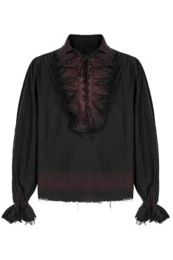 Pirate's Code Lace-Up Shirt 14 Pirate's Code Lace-Up Shirt -Vampirefreaks Sale Store mens pirate clothes