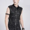 Serpentine Lace-Up Tank Top -Vampirefreaks Sale Store mens punk tank top 79b2dfd8 968a 4ab8 88b6 45f7db956ad8