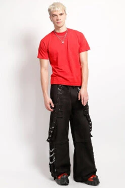Tripp NYC Jam Pants [BLACK] -Vampirefreaks Sale Store mens rocker pants baggy