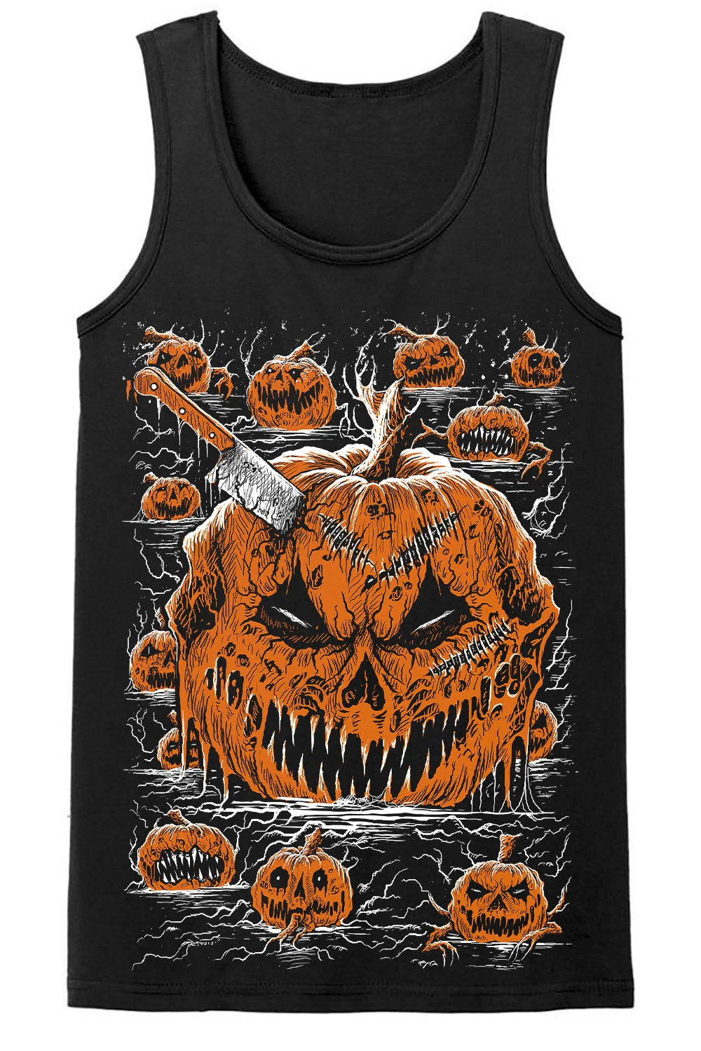 Possessed Pumpkin Patch T-shirt 8 Possessed Pumpkin Patch T-shirt - Image 8