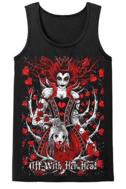 Queen Of Hearts T-shirt -Vampirefreaks Sale Store mens tank top front ccfcc969 66c9 45c6 9b6f 476985b9334b
